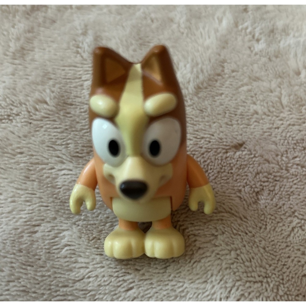 Bluey Friend Bingo Dog Action Figure Replacement Figure 2 Inch Brown & Tan